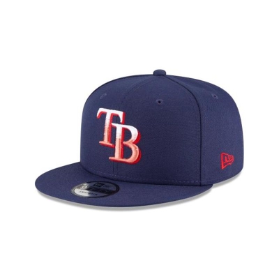 Sapca New Era Tampa Bay Rays MLB Americana Fade 9FIFTY Snapback - Albastri